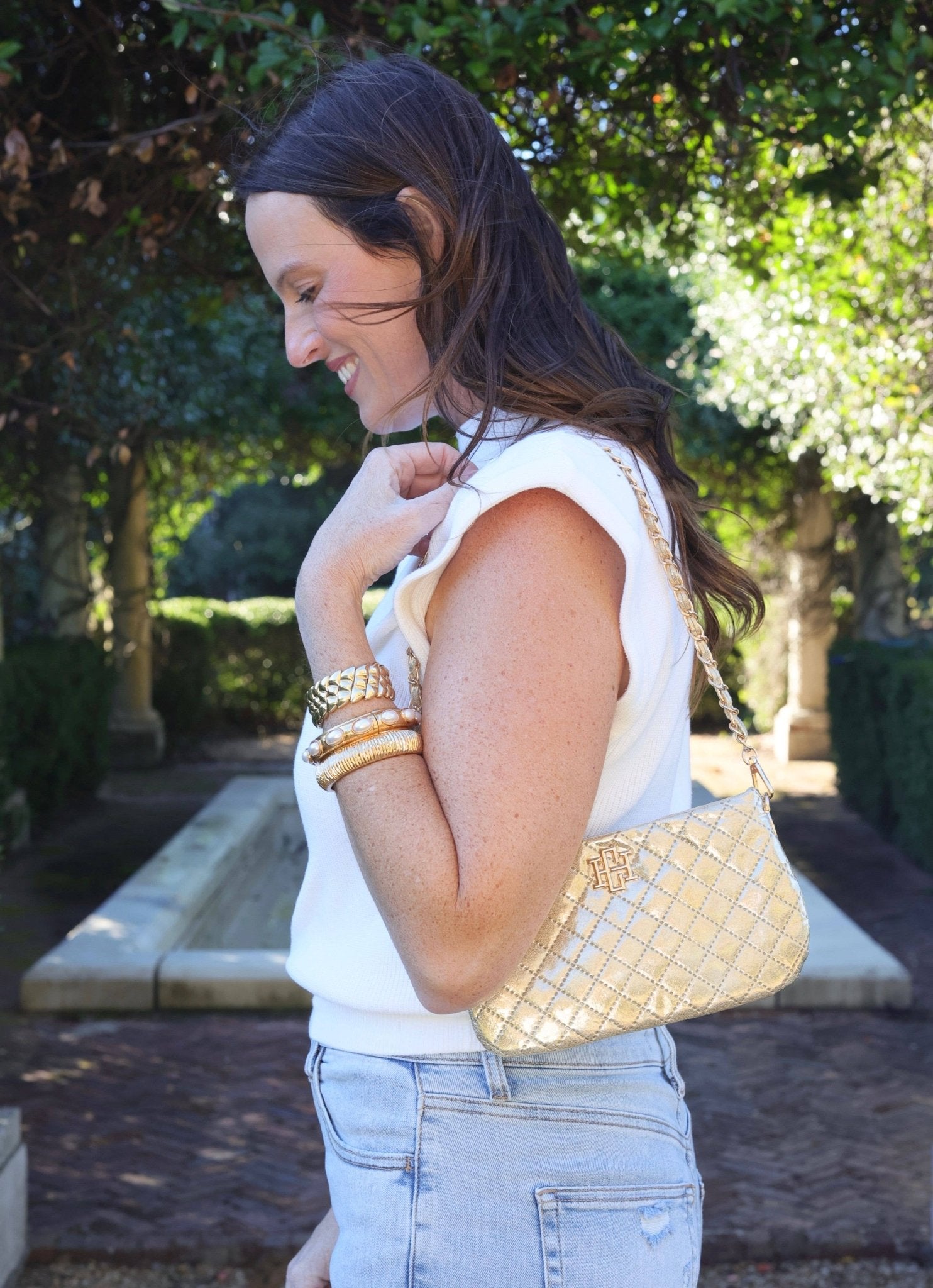Livi CHAMPAGNE POP Crossbody Purse - Jessi Jayne Boutique