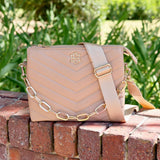 Ariana Latte Crossbody Purse - Jessi Jayne Boutique