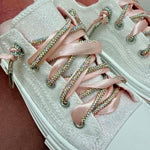 Very G White Glitter Aman Mary's Version Sneakers - Jessi Jayne Boutique