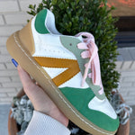 Mia Vesta Green Multi Sneaker - Jessi Jayne Boutique