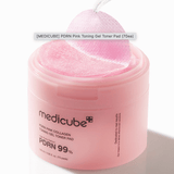 MEDICUBE PDRN Pink Collagen Toning Gel Toner Pad 70 Pads - Jessi Jayne Boutique