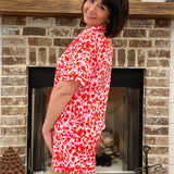 Hearts and Kisses Pajama Shorts Set - Jessi Jayne Boutique
