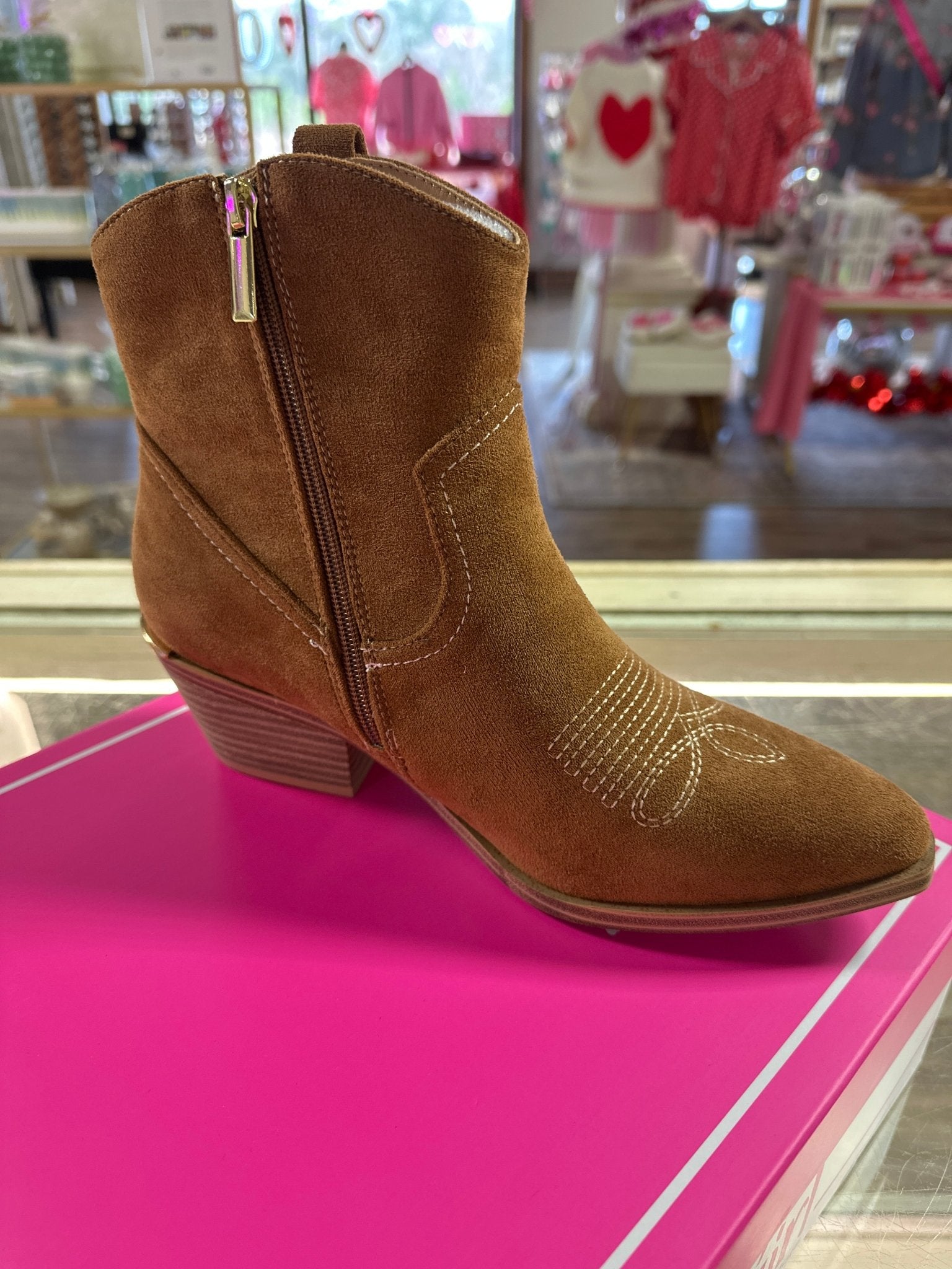 Corky Quittin Time Tobacco Faux Suede Boot - Jessi Jayne Boutique