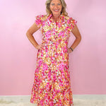 Garden Party Twirl Dress - Jessi Jayne Boutique