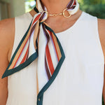 Henley Horsebit Buckle Multi-Color Scarf Necklace - Jessi Jayne Boutique