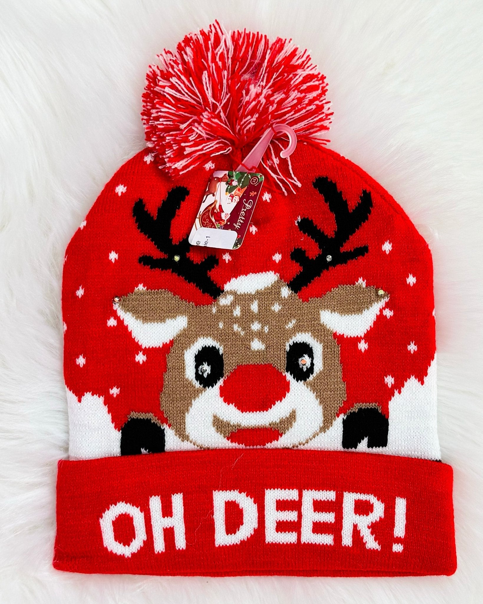 Christmas Beanie (four styles) - Jessi Jayne Boutique