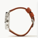 Scott Bros Evan’s 44mm Stainless Steel Field Watch In Ivory - by Kendra Scott - Jessi Jayne Boutique