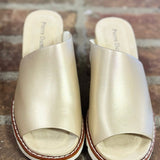 Golden Hour Brushed Gold Wedges - Jessi Jayne Boutique