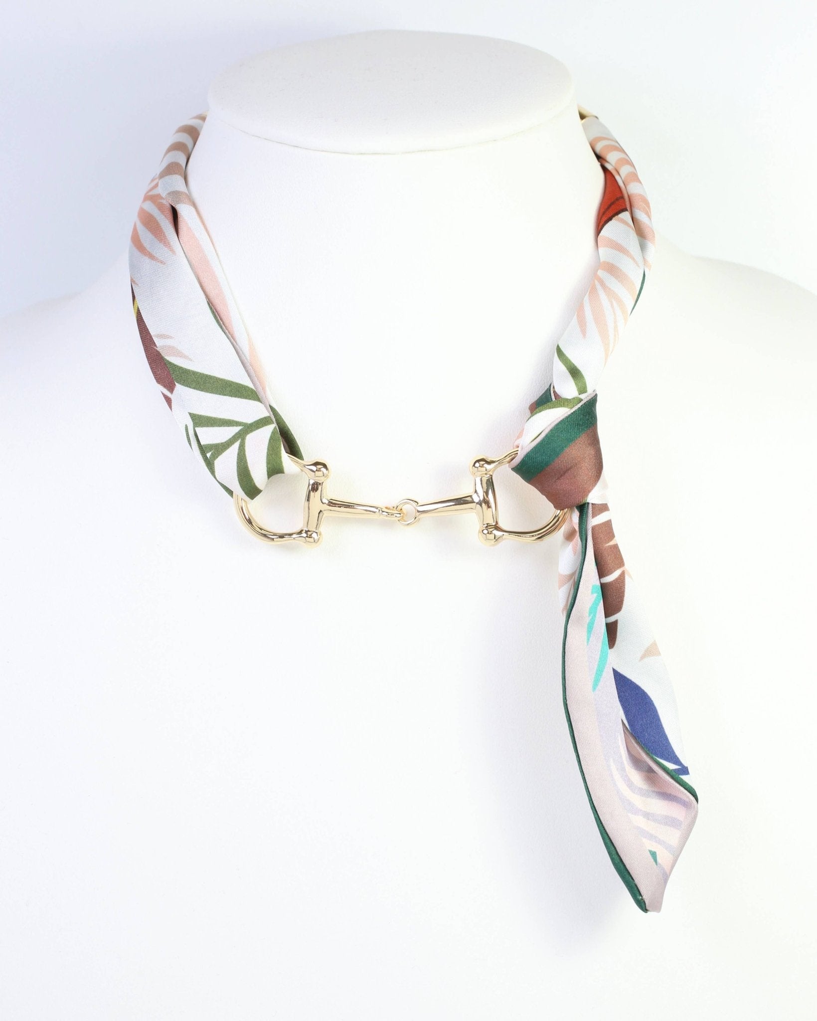 Lana Horsebit Scarf Necklace Multi - Jessi Jayne Boutique
