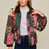 Wildflower Patchwork Quilted Jacket