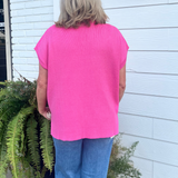 Everyday Mock Neck Sweater Top
