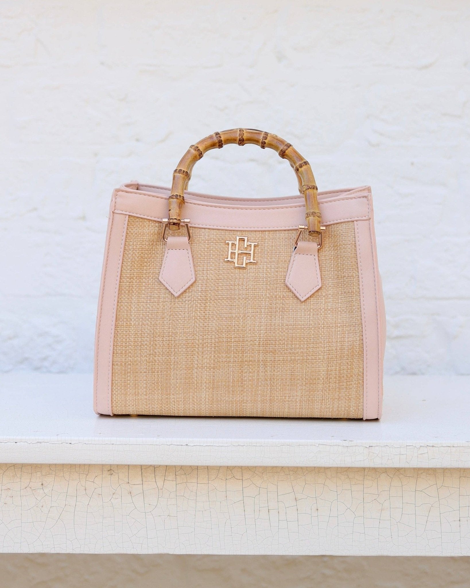 Kennedy Tote Natural Blush - Jessi Jayne Boutique