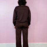 Ultra Comfy Sweatshirt & Cropped Leg Pant Set - Jessi Jayne Boutique
