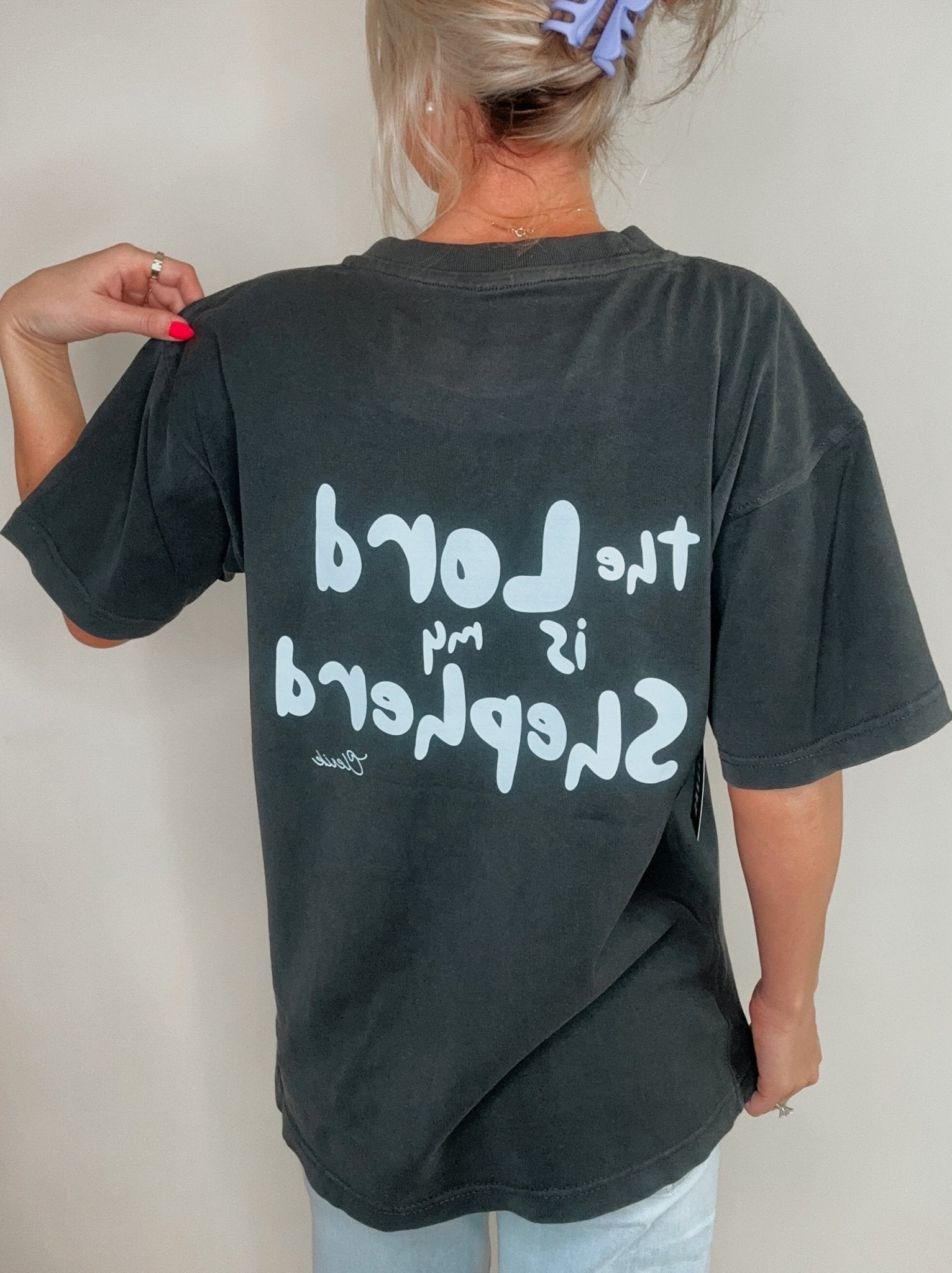 The Lord is My Shepherd Graphic Tee - Jessi Jayne Boutique
