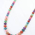 Marcela Dark Multi Stone Beaded Necklace - Jessi Jayne Boutique