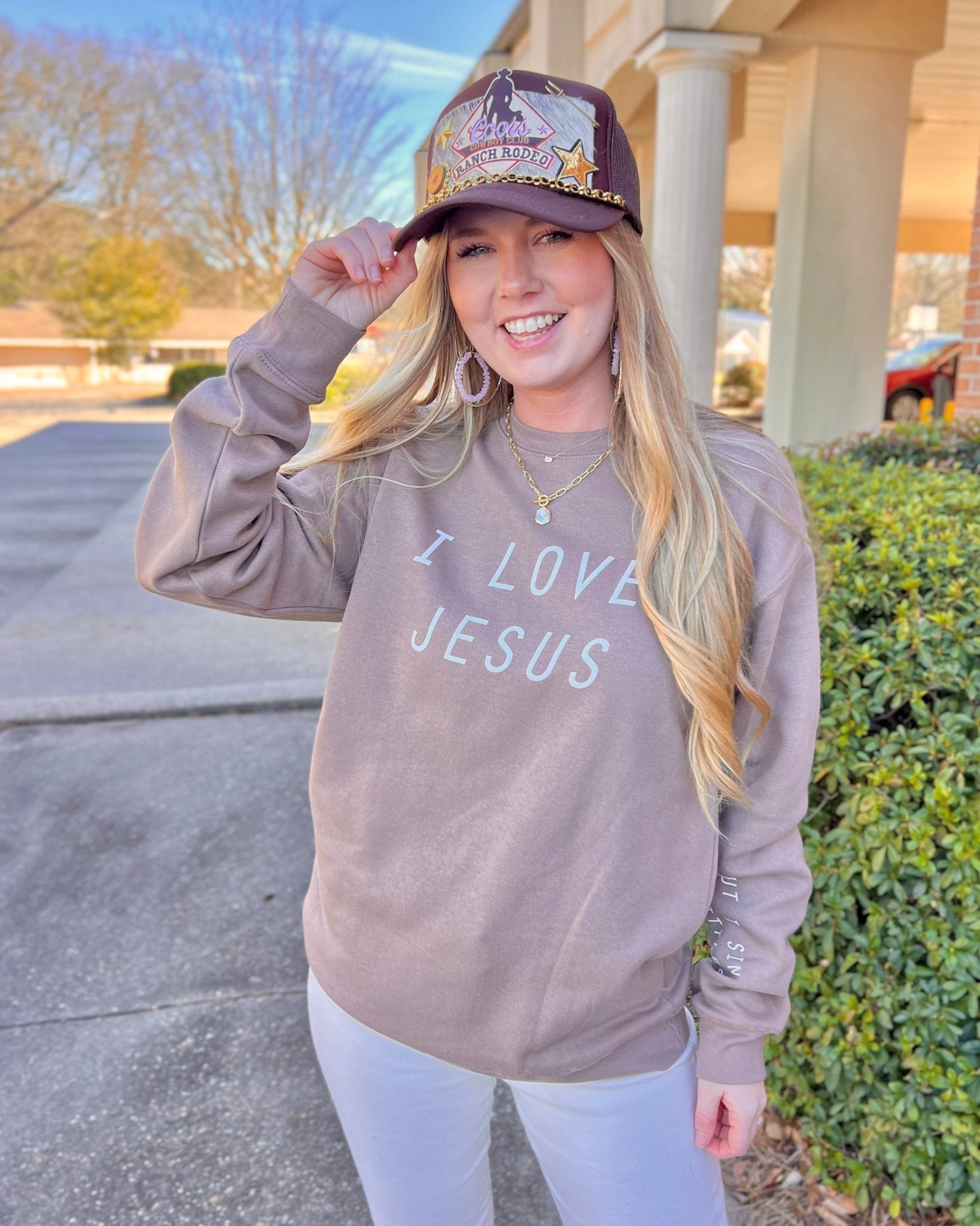 Summer Renee Bullet Trucker Hat Coors Cowboy Club Ranch Rodeo - Jessi Jayne Boutique