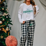 Santa’s Favorite Plaid Pants - Jessi Jayne Boutique
