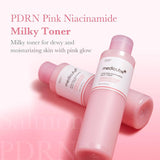 MEDICUBE PDRN Pink Niacinamide Milky Toner 150ml 5.07 fl. Oz. - Jessi Jayne Boutique