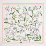 Floral Print Scarf Pink