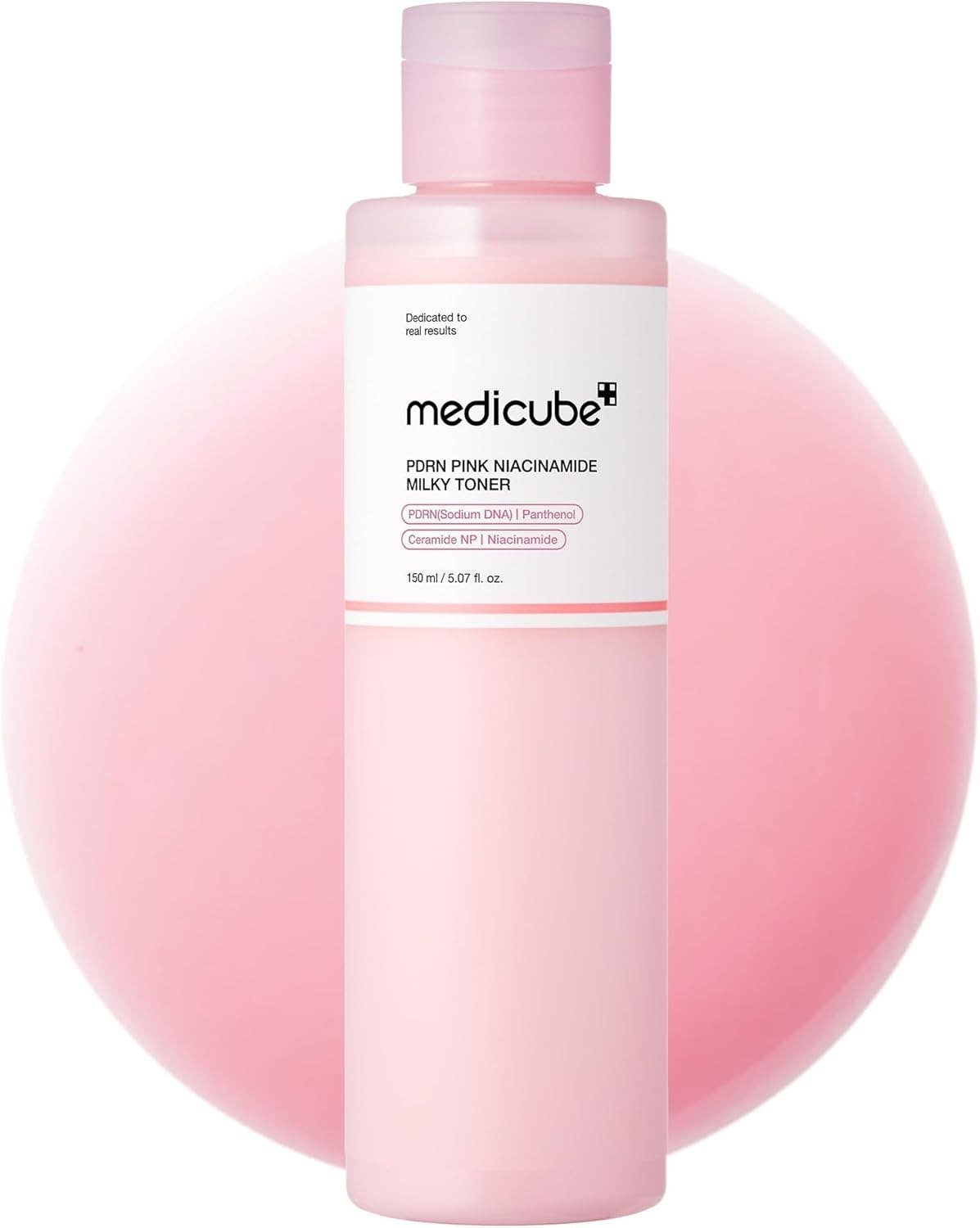 MEDICUBE PDRN Pink Niacinamide Milky Toner 150ml 5.07 fl. Oz. - Jessi Jayne Boutique
