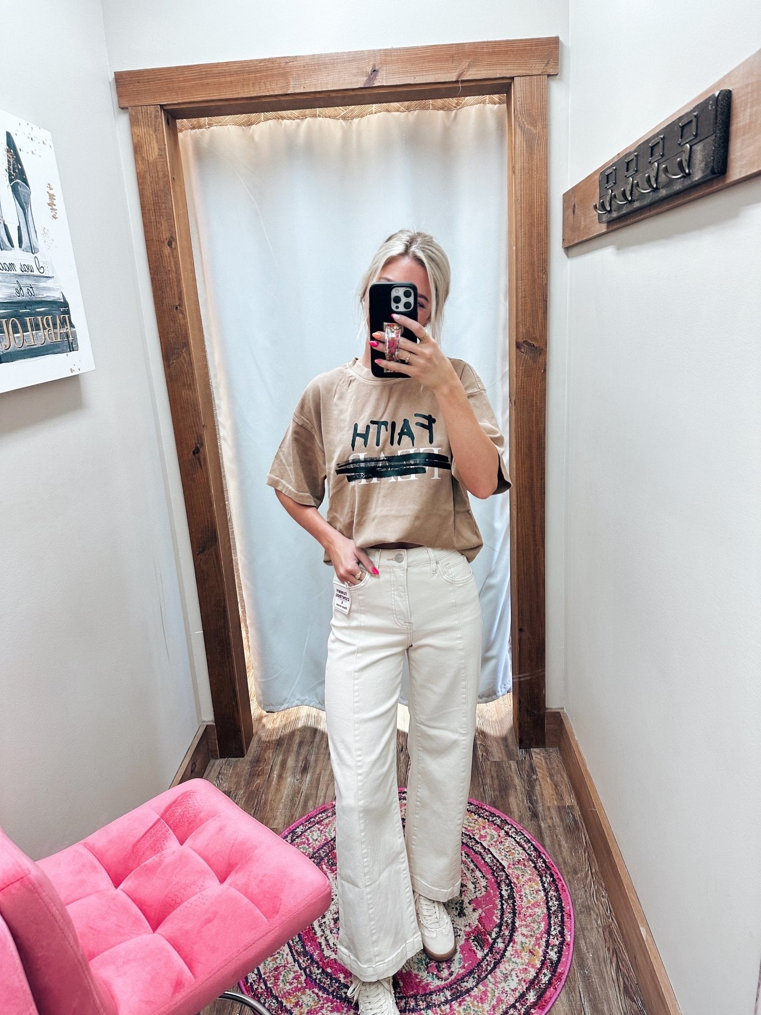 Faith Over Fear Graphic Tee - Jessi Jayne Boutique