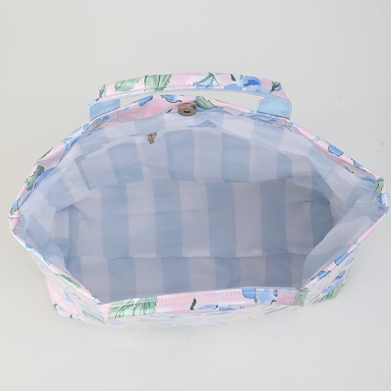 Waterproof Tote Bag Beach Bag Bluebell Voyage - Jessi Jayne Boutique