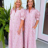 Pink Petal Poise Maxi Dress - Jessi Jayne Boutique