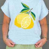 Limoncello Days Sweater Top - Jessi Jayne Boutique