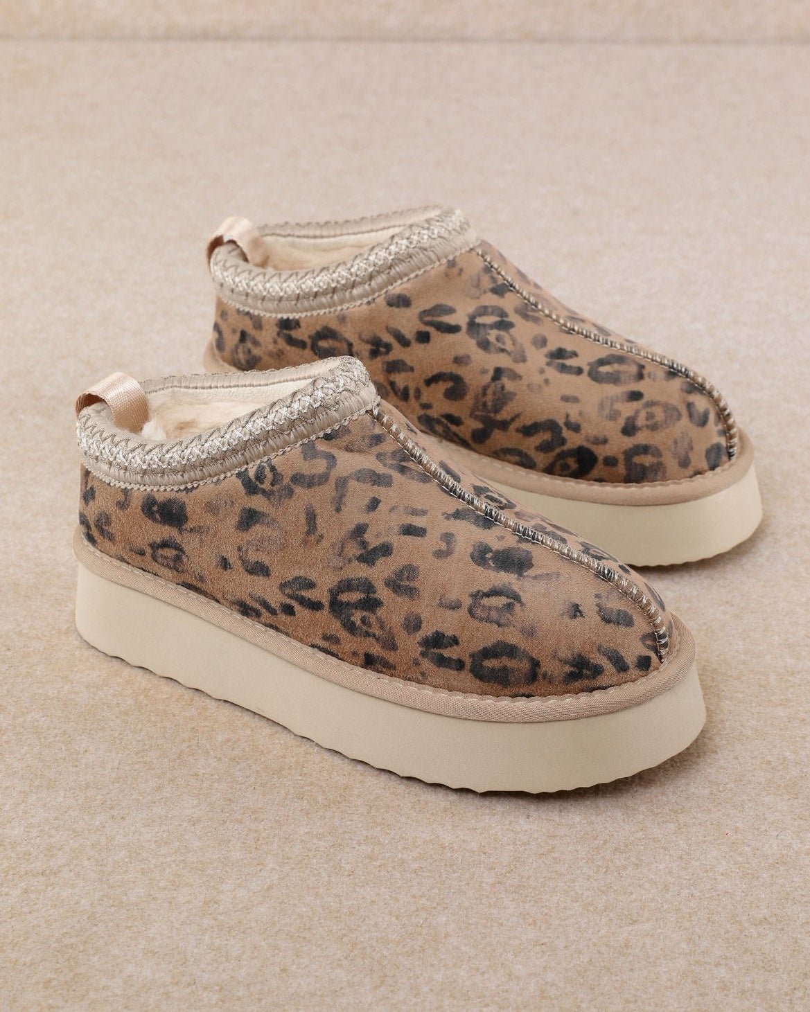 Leopard Lounge Slip On Shoe - Jessi Jayne Boutique