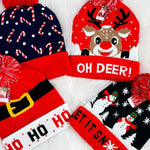 Christmas Beanie (four styles) - Jessi Jayne Boutique