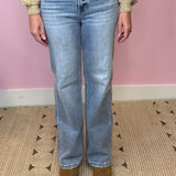 Neelie High Rise Straight Jeans 33"inseam - Jessi Jayne Boutique