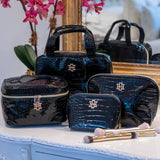 Punta Cana Large Black Patent Case Bag - Jessi Jayne Boutique