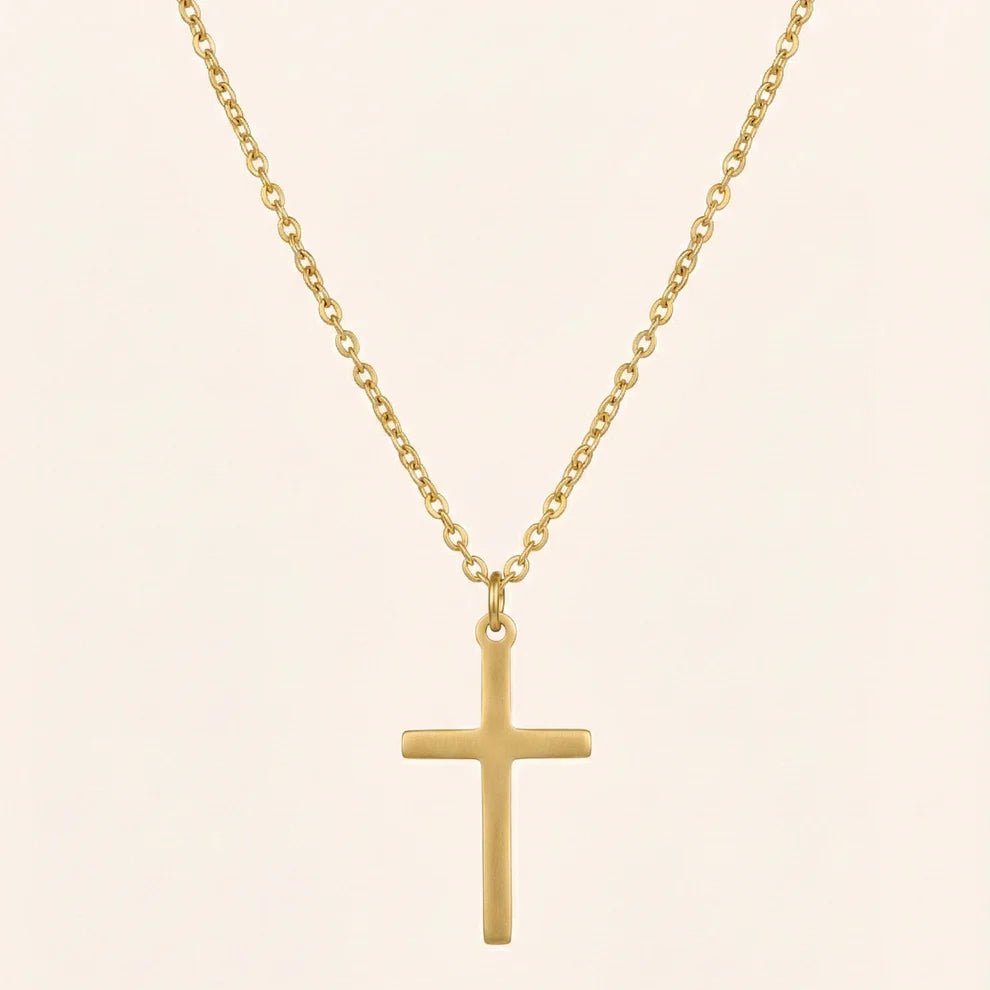 Pressie Still Cross Necklace - Jessi Jayne Boutique