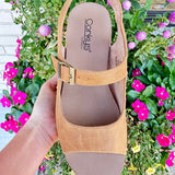 Corky's Camel Miss Behavin Wedge - Jessi Jayne Boutique