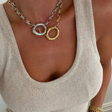 Chansuttpearls Scotty Necklace: Gold