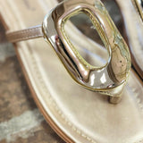 Empress Gold Flat Sandals - Jessi Jayne Boutique