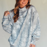 PREORDER ITEM (Estimated 10/31 ship date) White Wash Camo Fleece Shorts - Jessi Jayne Boutique