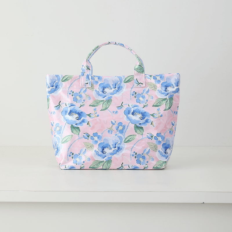 Waterproof Tote Bag Beach Bag Bluebell Voyage - Jessi Jayne Boutique