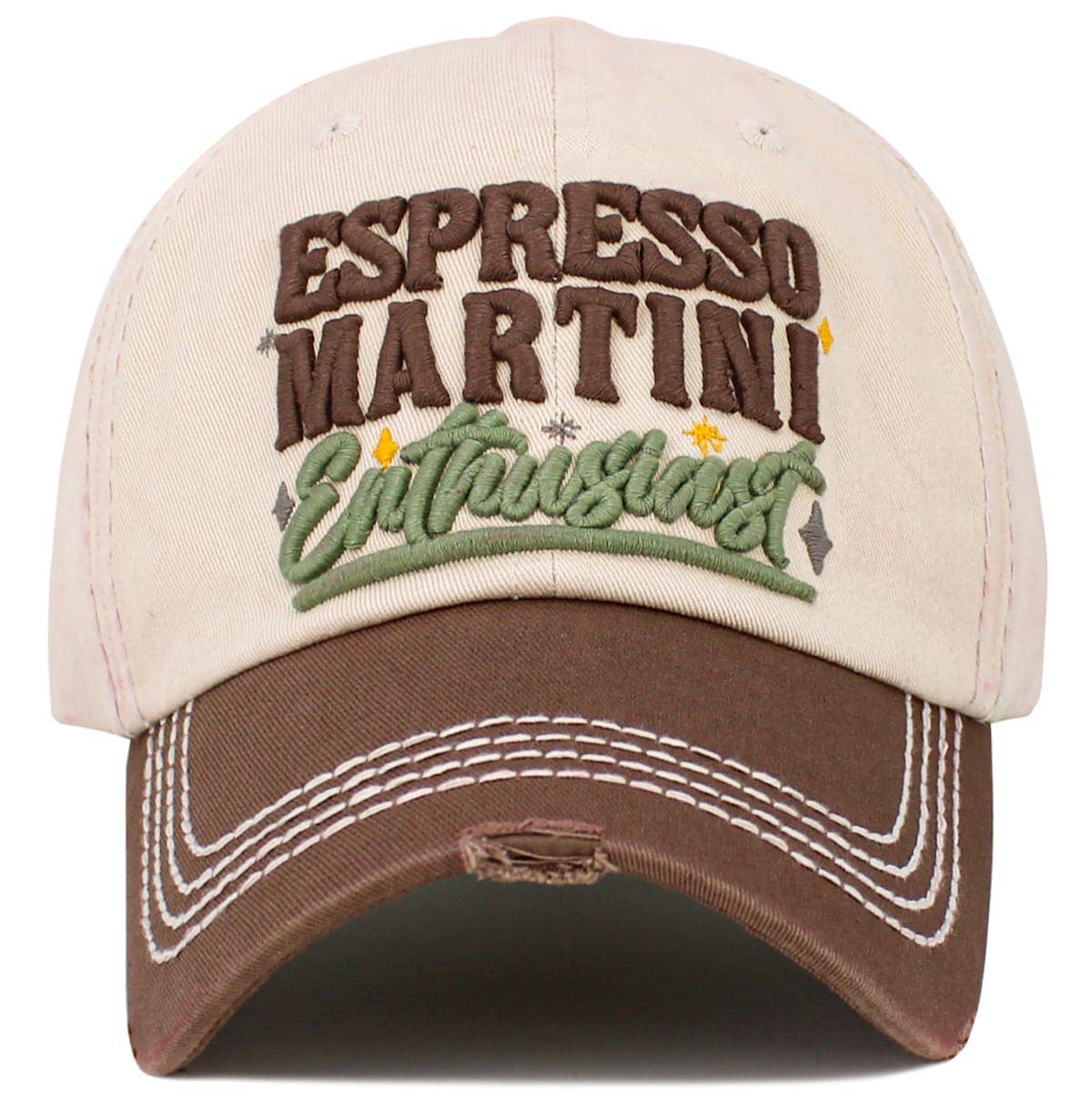 Espresso Martini Enthusiast Vintage Baseball Cap - Jessi Jayne Boutique
