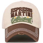 Espresso Martini Enthusiast Vintage Baseball Cap - Jessi Jayne Boutique