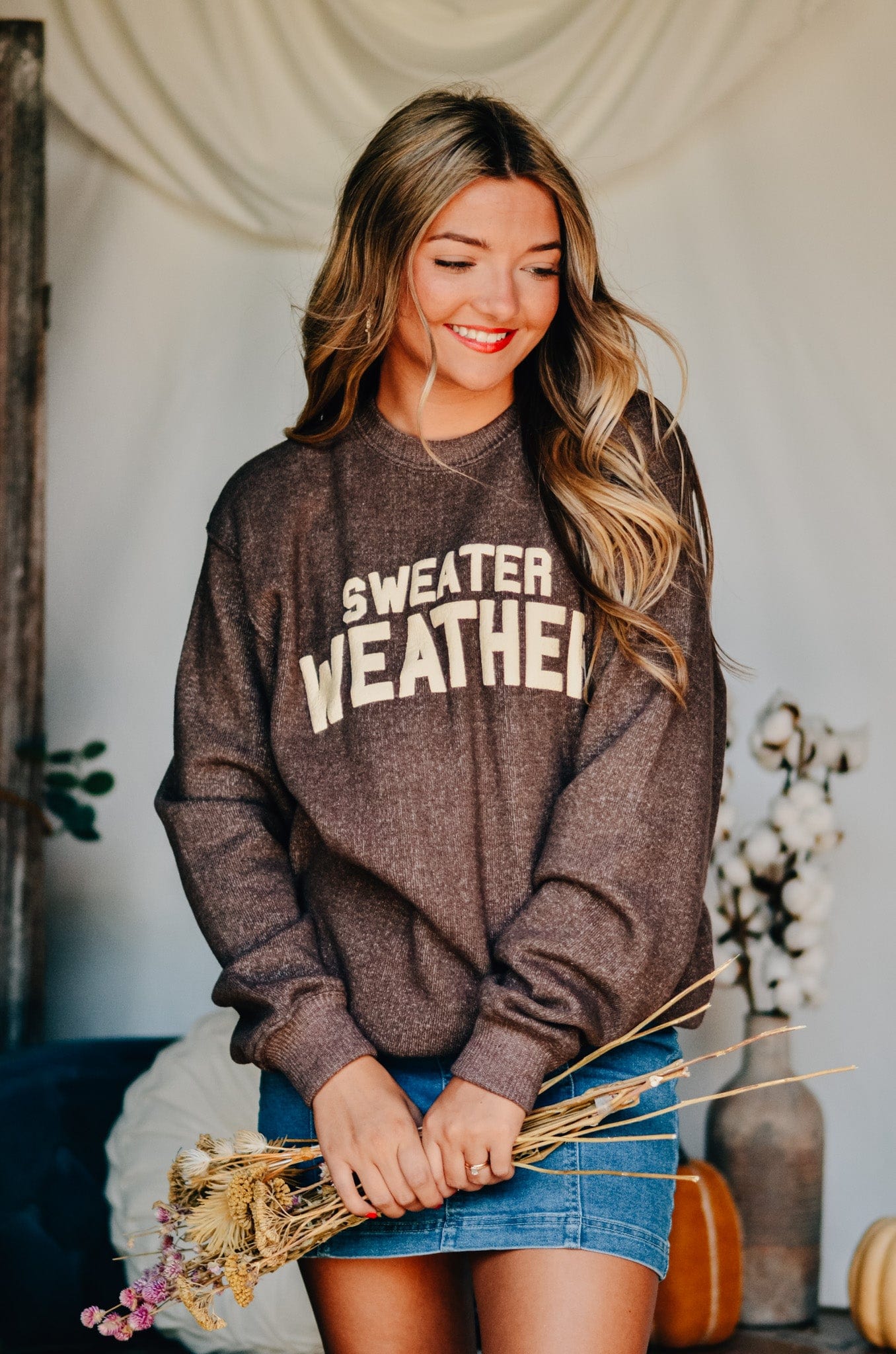 Sweater Weather Knit Sweatshirt - Jessi Jayne Boutique