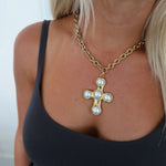 Ada Cross Necklace