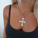 Ada Cross Necklace