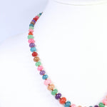 Marcela Dark Multi Stone Beaded Necklace - Jessi Jayne Boutique