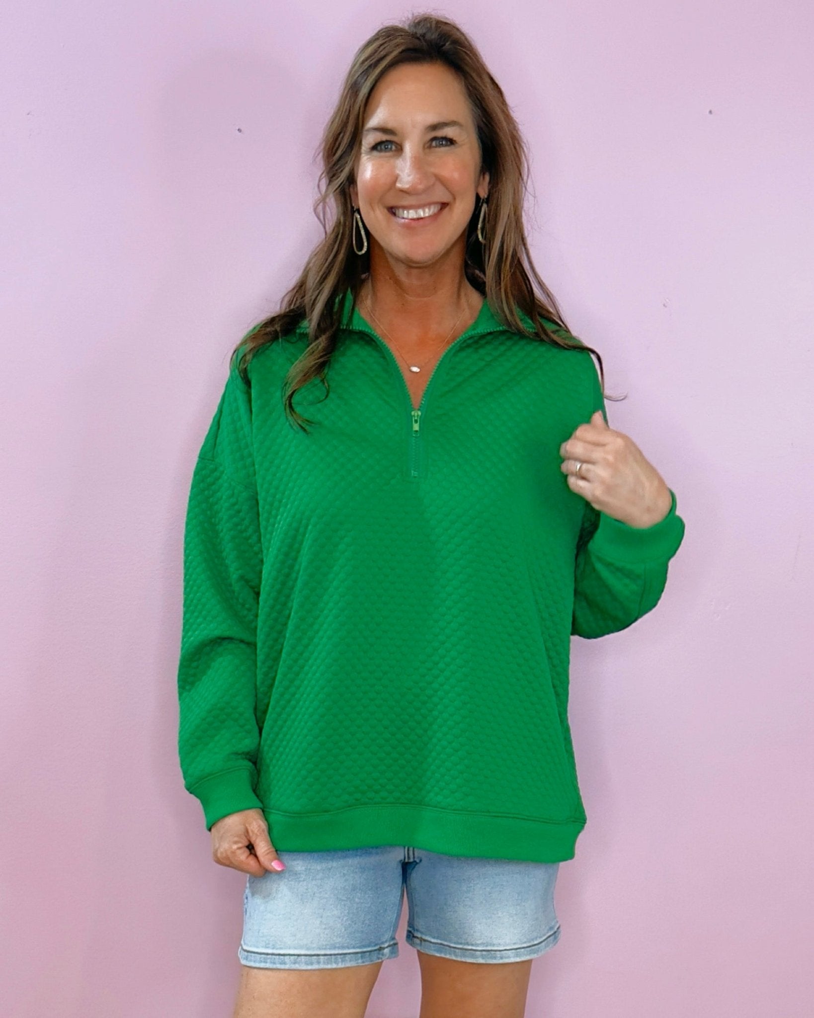 Evergreen Comfort Quarter - Zip - Jessi Jayne Boutique