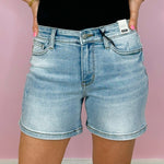 Judy Blue Classic Comfort Denim Shorts - Jessi Jayne Boutique