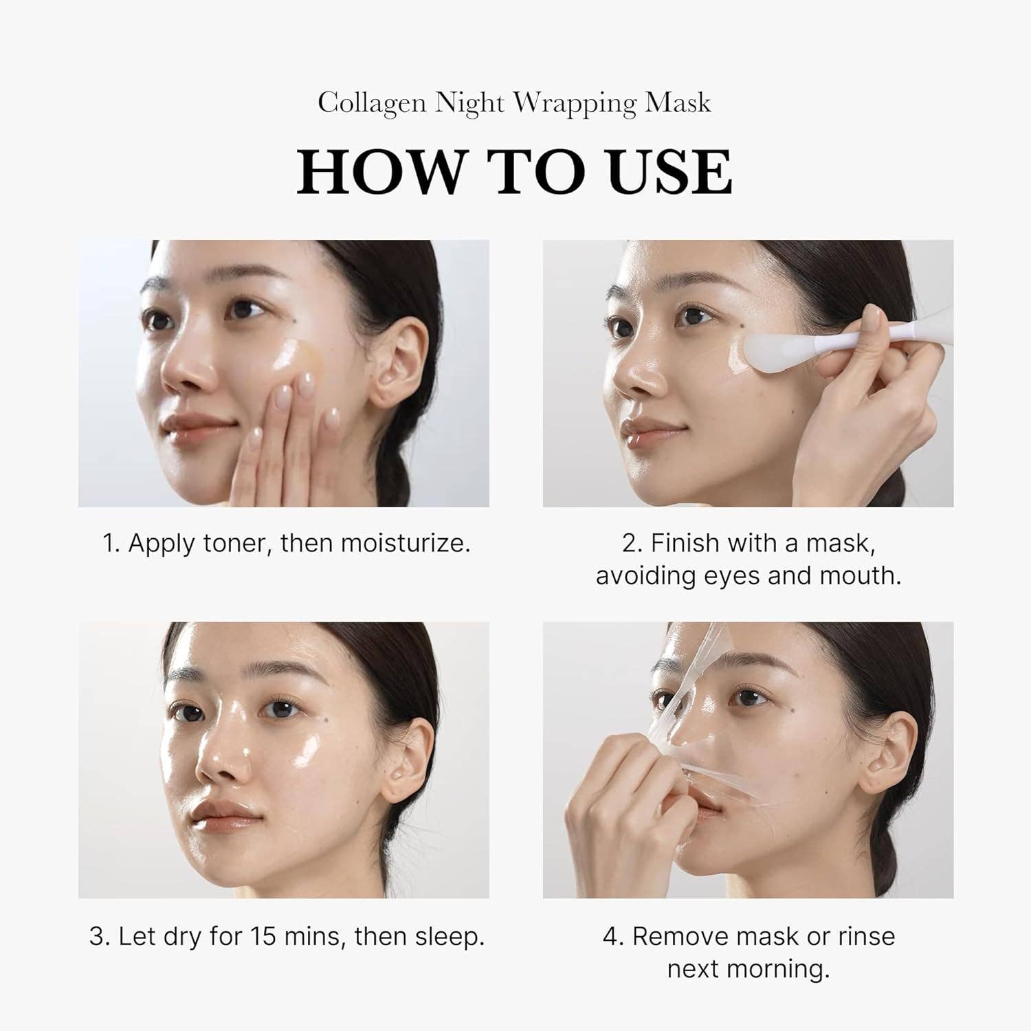 MEDICUBE Collagen Overnight Wrapping Peel Off Facial Mask 75ml - Jessi Jayne Boutique