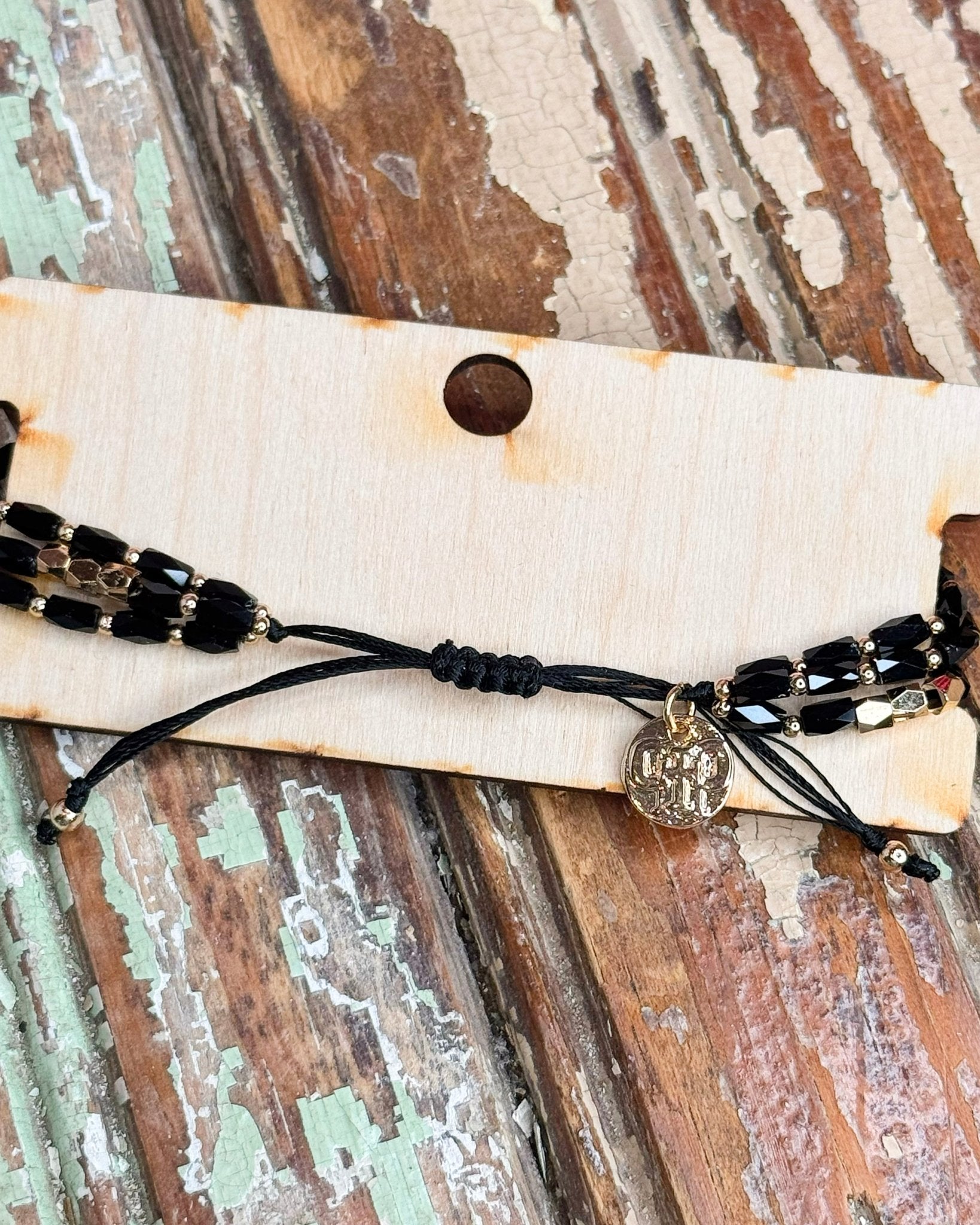 Black Pearl Layered Bracelet - Jessi Jayne Boutique