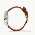 Scott Bros Evan’s Stainless Steel 44mm Field Watch in Blue - By Kendra Scott - Jessi Jayne Boutique