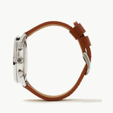 Scott Bros Evan’s Stainless Steel 44mm Field Watch in Blue - By Kendra Scott - Jessi Jayne Boutique